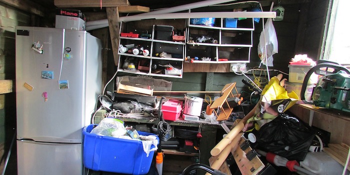 get rid of garage clutter