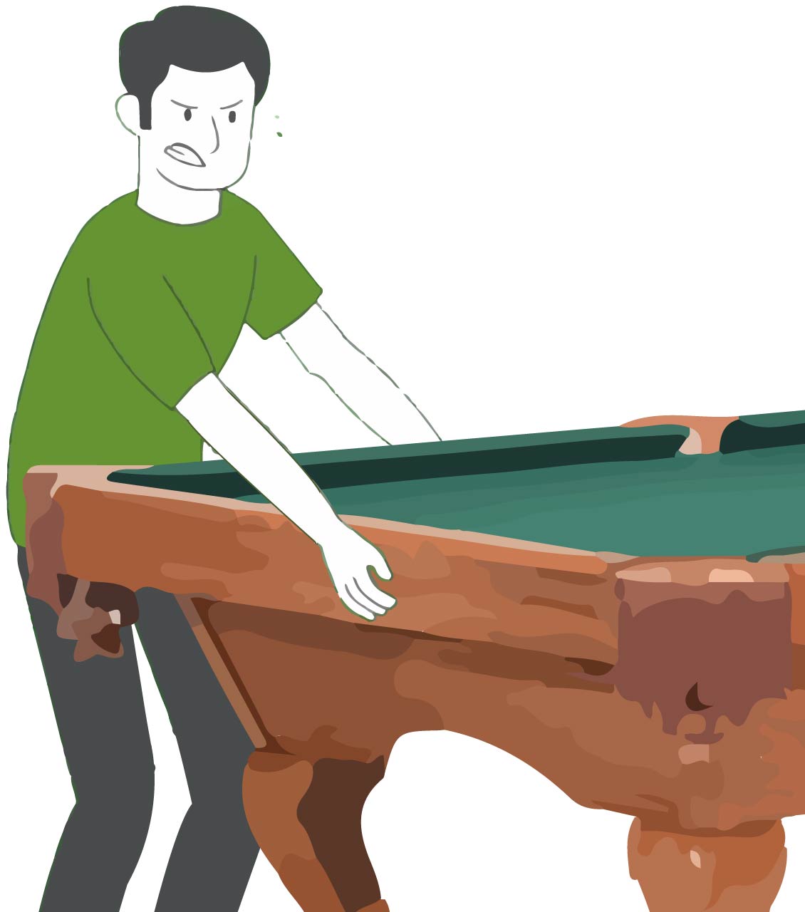 Easy Pool Table Disposal Services in Wilmington MS