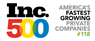 Inc. 500 America's Fastest Growing Private Companies