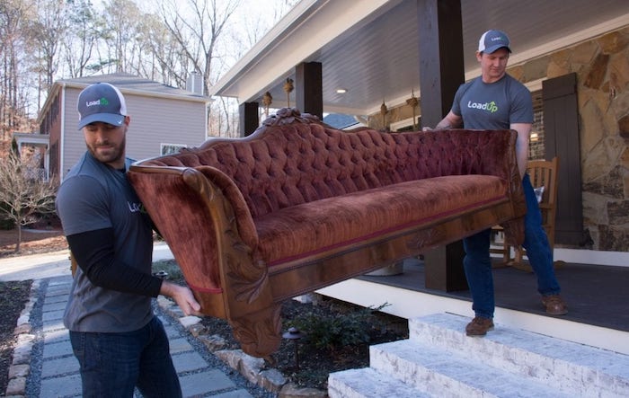 Couch removal and disposal for couches that can't be cleaned