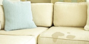how to clean a stained fabric couch