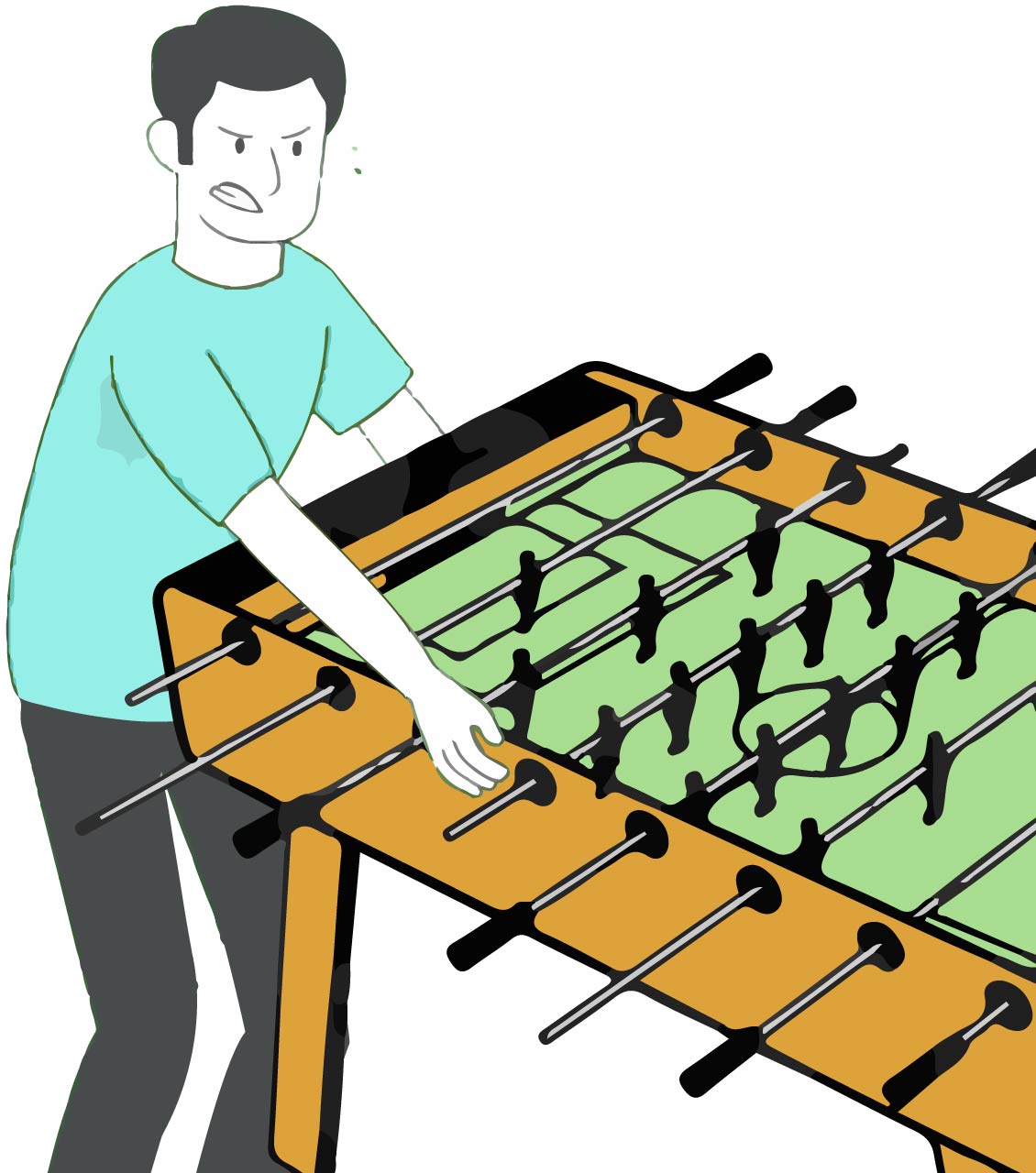 Foosball table removal services