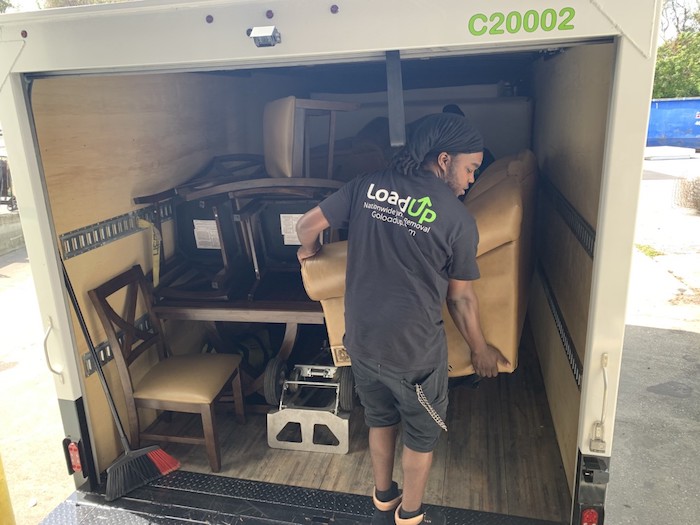 LoadUp picks up furniture for donation in Orlando FL