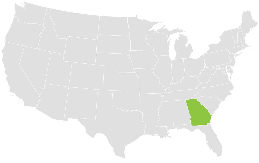 Georgia Loader Territory Map