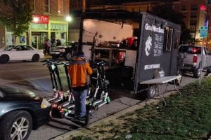 box truck jobs for scooter chargers