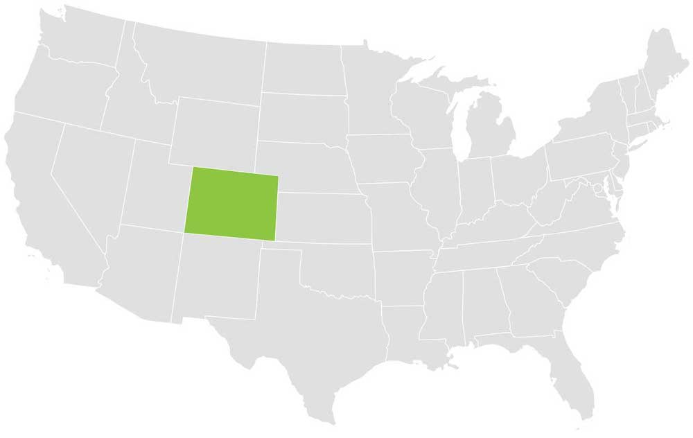 Colorado Loader Territory Map