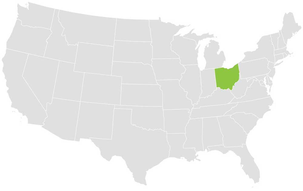 Ohio Loader Territory Map