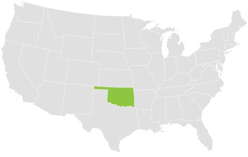 Oklahoma Loader Territory Map