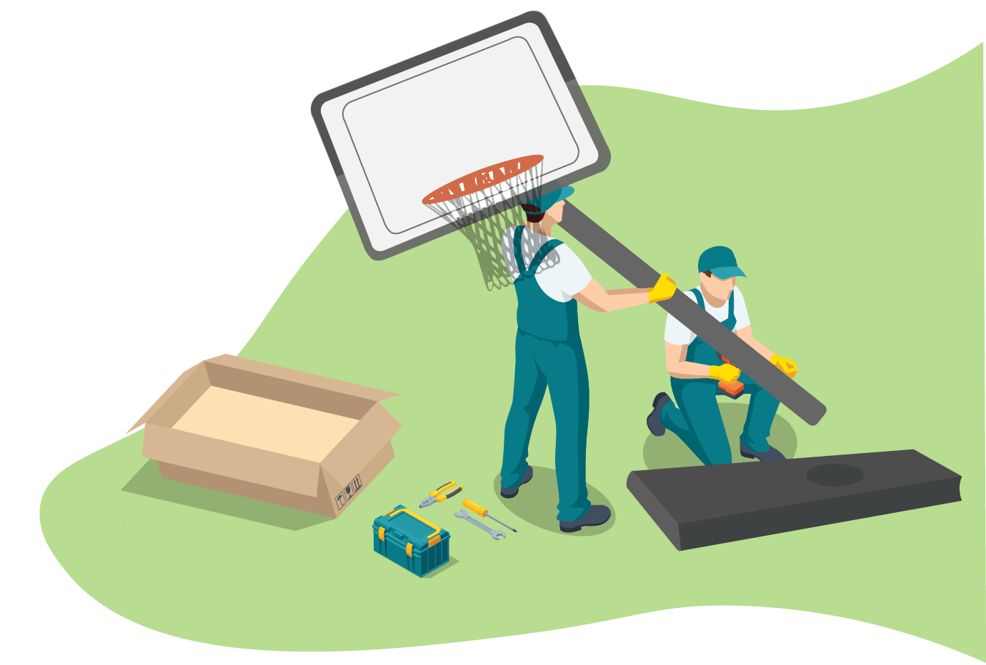 Basketball Hoop Assembly Services