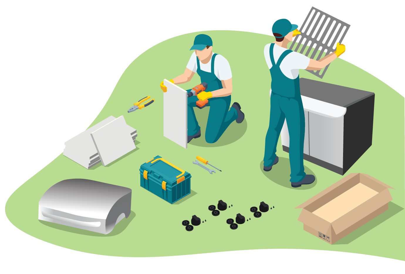Grill Assembly Services