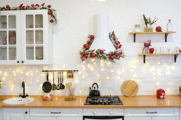 Home kitchen remodeling for holiday meals.