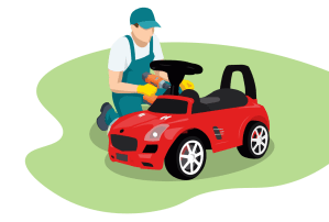 Toy car assembly services