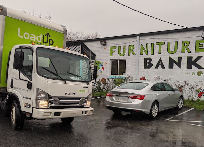 Furniture donation pickup and delivery in Kensett