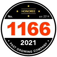 LoadUp 2021 INC 5000 Rank Badge