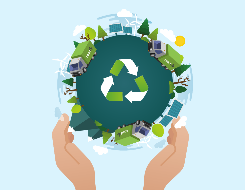 We protect the environment by recycling construction debris when possible.