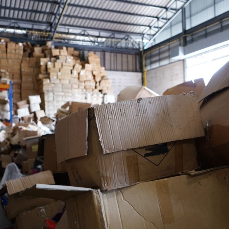 Our team of junk removal experts makes cleaning out your warehouse easy.