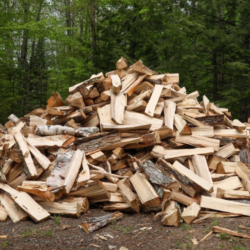 Get firewood pickup and disposal in Edgecomb, ME.
