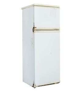 white refrigerator