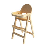 Folding highchair ready for professional pick up