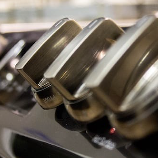 Kitchen stoves ready for disposal