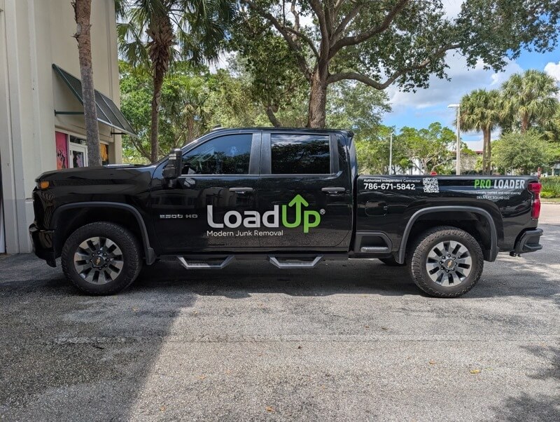 Pro Loader truck branding
