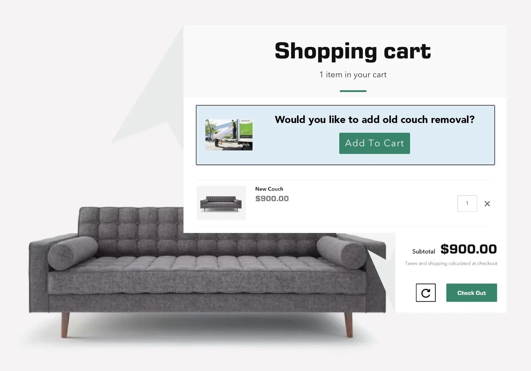 LoadUp eCommerce API shopping cart integration